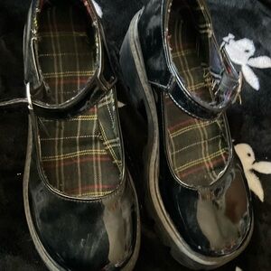 Black Patent Leather Mary Jane Shoes